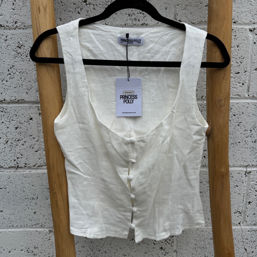 Princess Polly | white vest